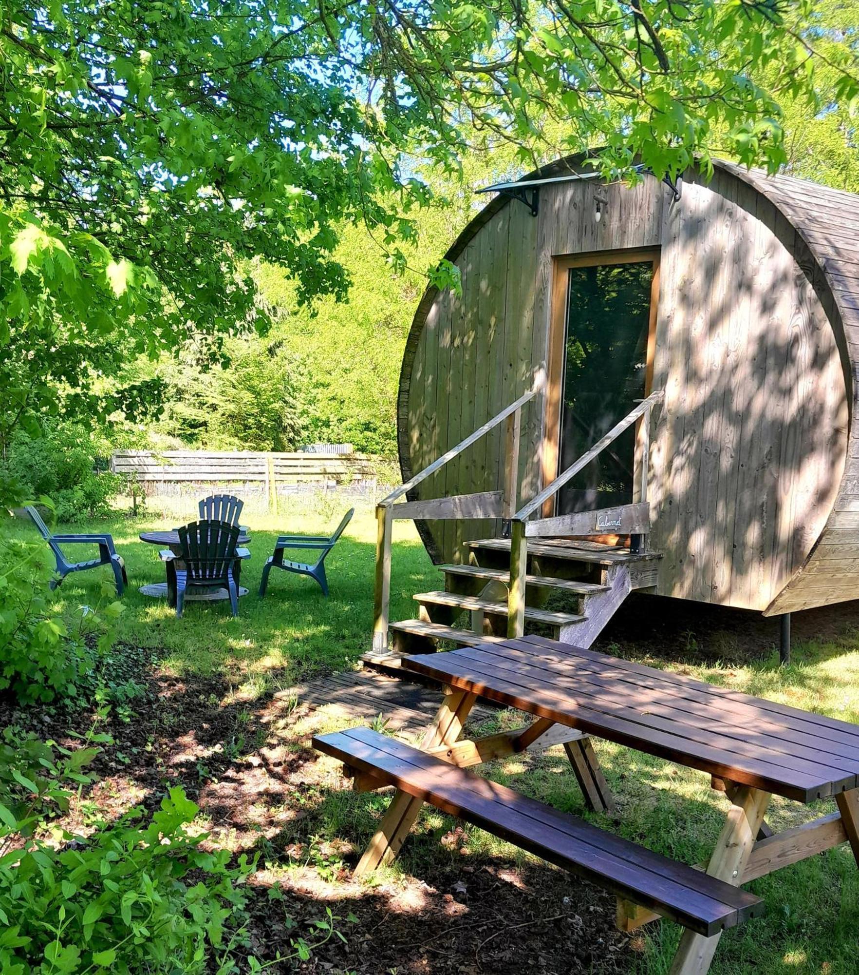 " Village Tonneaux De Tirpoil " Montilliers Exteriör bild